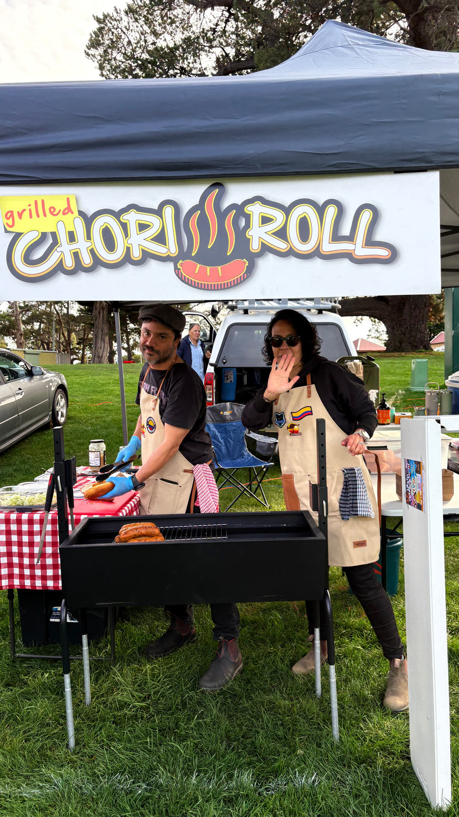 Grilled Chorizo Roll